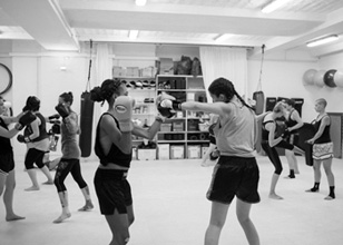 Konditionstraining, Kickboxen, Thaiboxen, Frauen